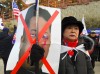 Оңтүстік Кореяда Пхеньянға қарсы наразылық шарасы өтті