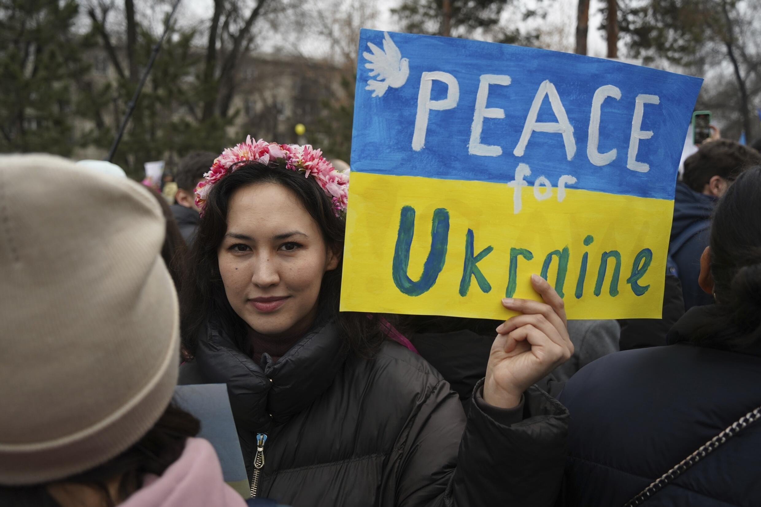 В Казахстане разрешили провести манифестацию против войны в Украине