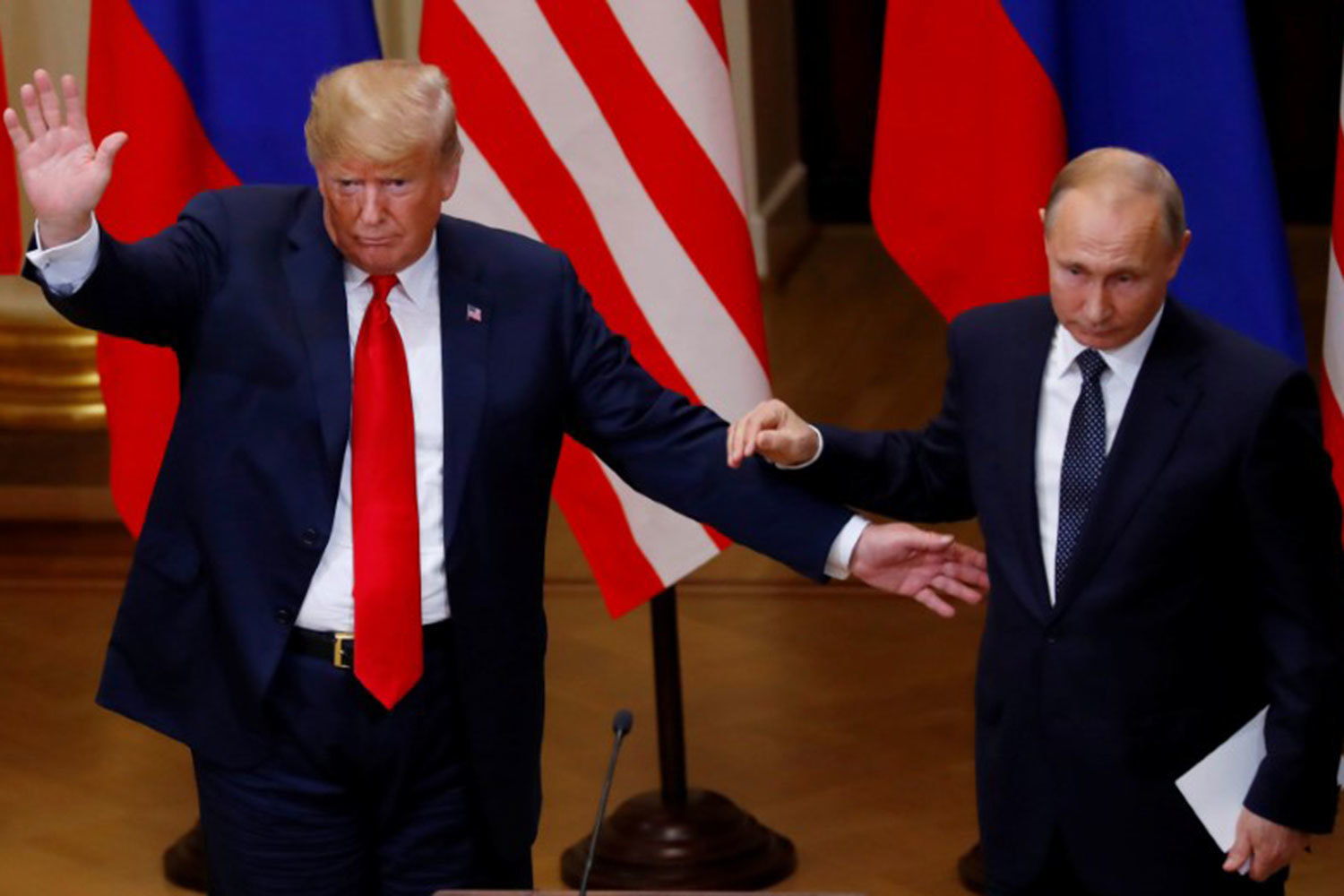 В США Трампа обвинили в проигрыше Путину - Ведомости