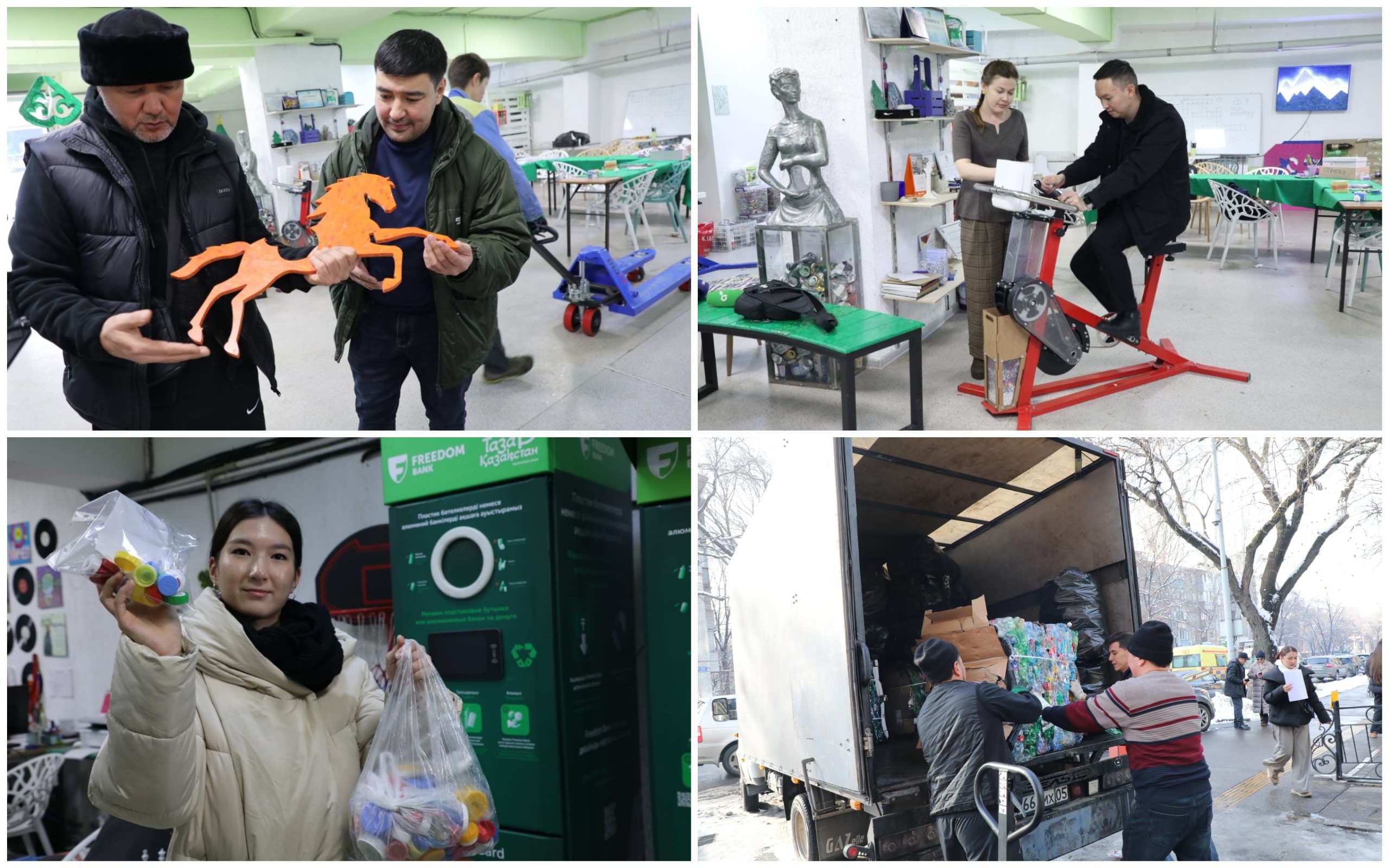 Алматыда пластик қақпақтарды жинауға арналған «Добрая крышечка» экологиялық науқаны басталды