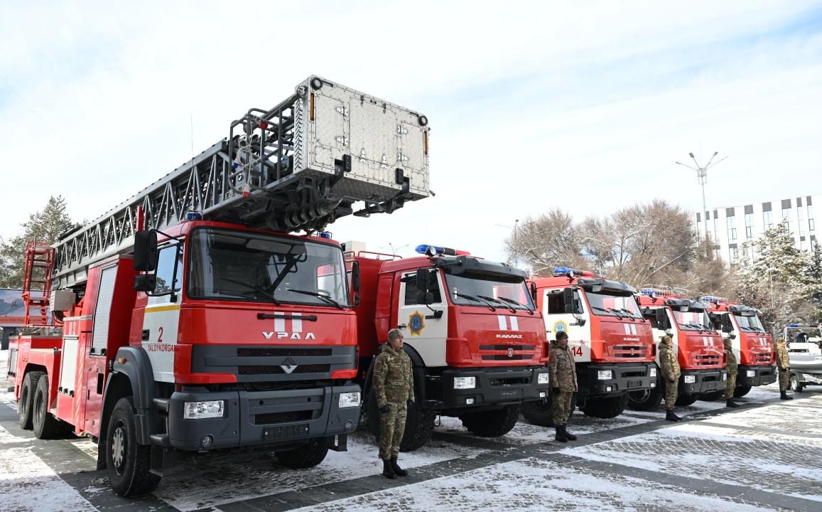 Тұрғындар қауіпсіздігі үшін жаңа техника: Жетісуда құтқару қызметін жаңғырту жалғасуда