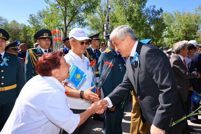Қарағанды облысында Ұлы Отан соғысына қатысушылардың рухына тағзым етілді