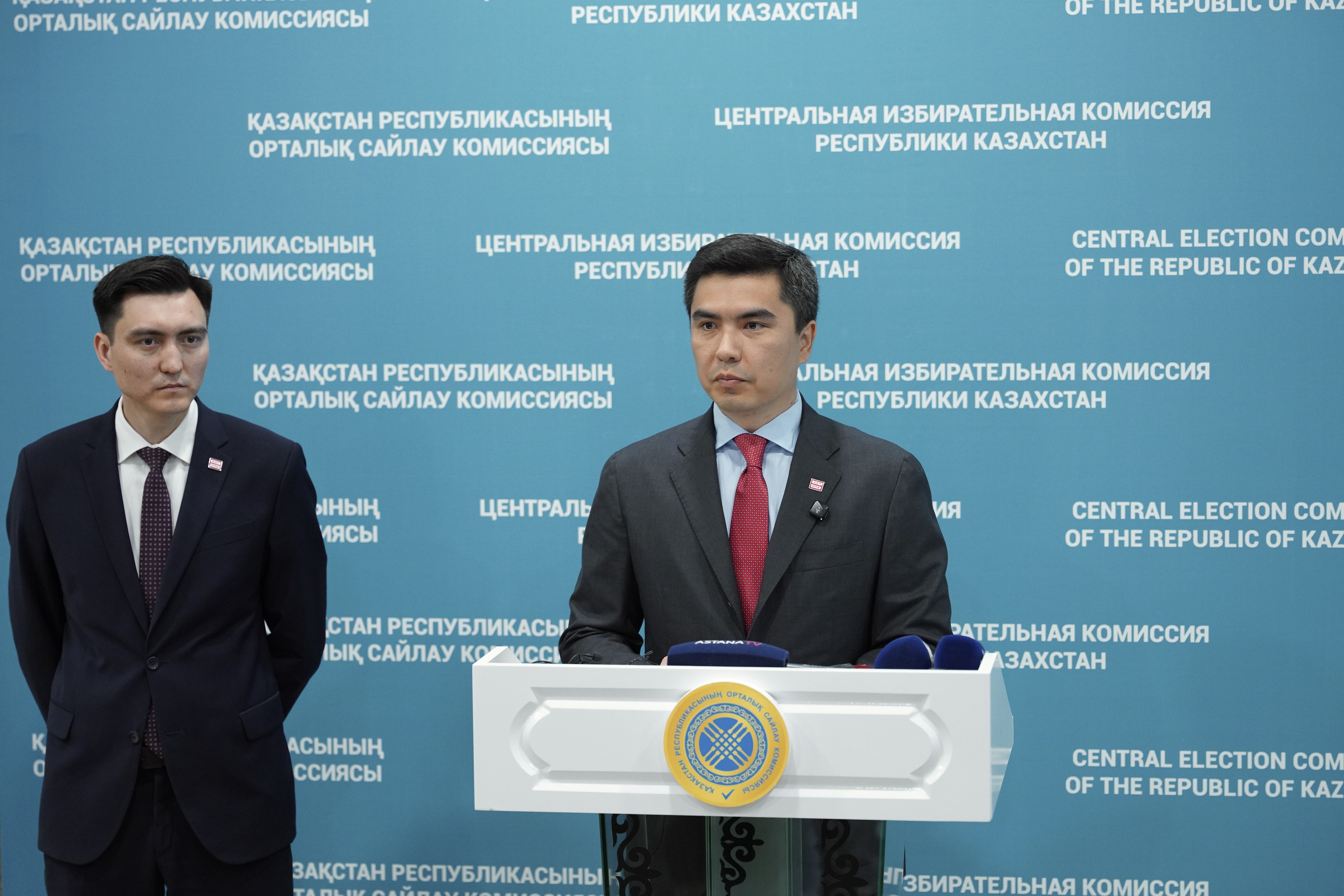 ОСК Қазақстан халық партиясының партиялық тізімін тіркеді