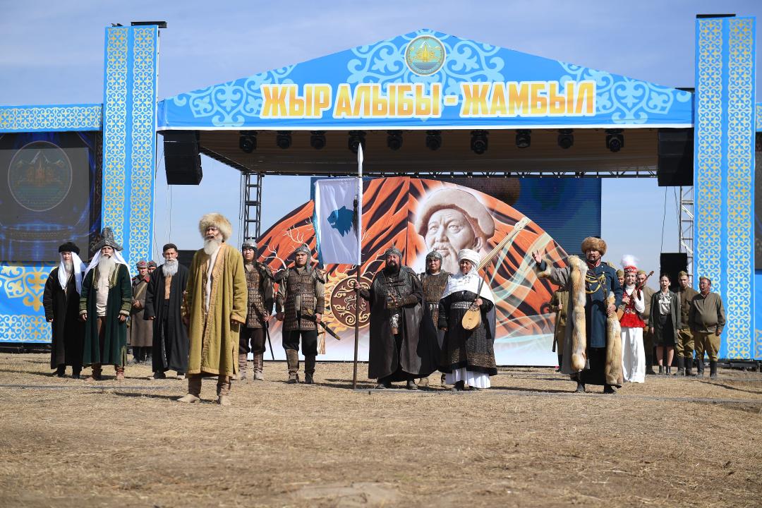 Алматы облысында Жамбыл Жабаевтың 180 жылдық мерейтойы дүркіреп өтуде