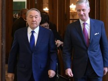Назарбаев Бельгия Королімен кездесті